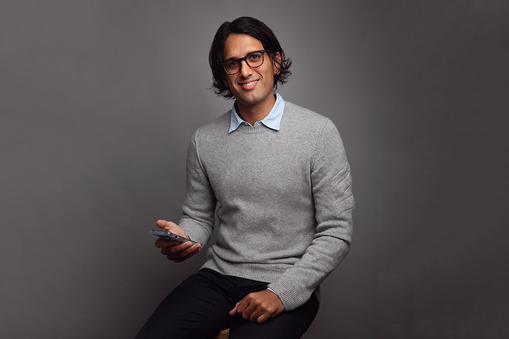 Book de fotos de perfil profesional para hombres