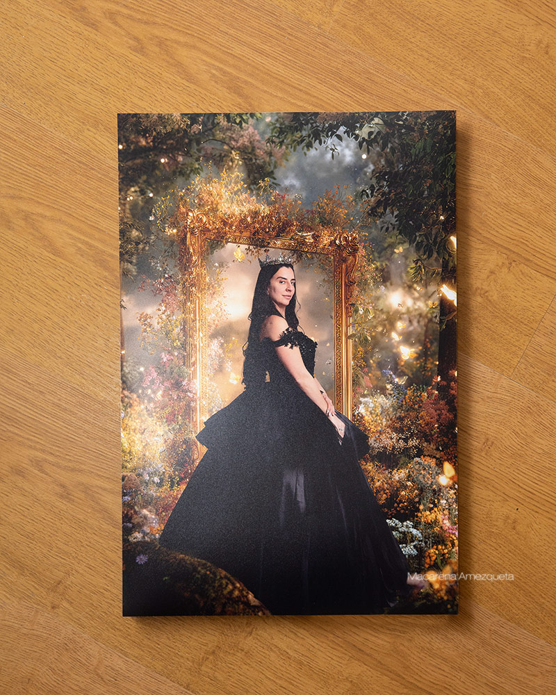 cuadros fotograficos para books de quince