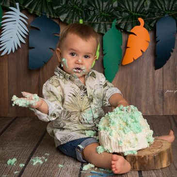 Book de fotos de primer añito con Smash Cake – Beltrán