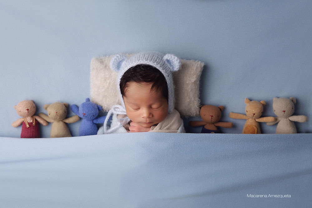 Book de fotos de bebe recien nacido – Diego