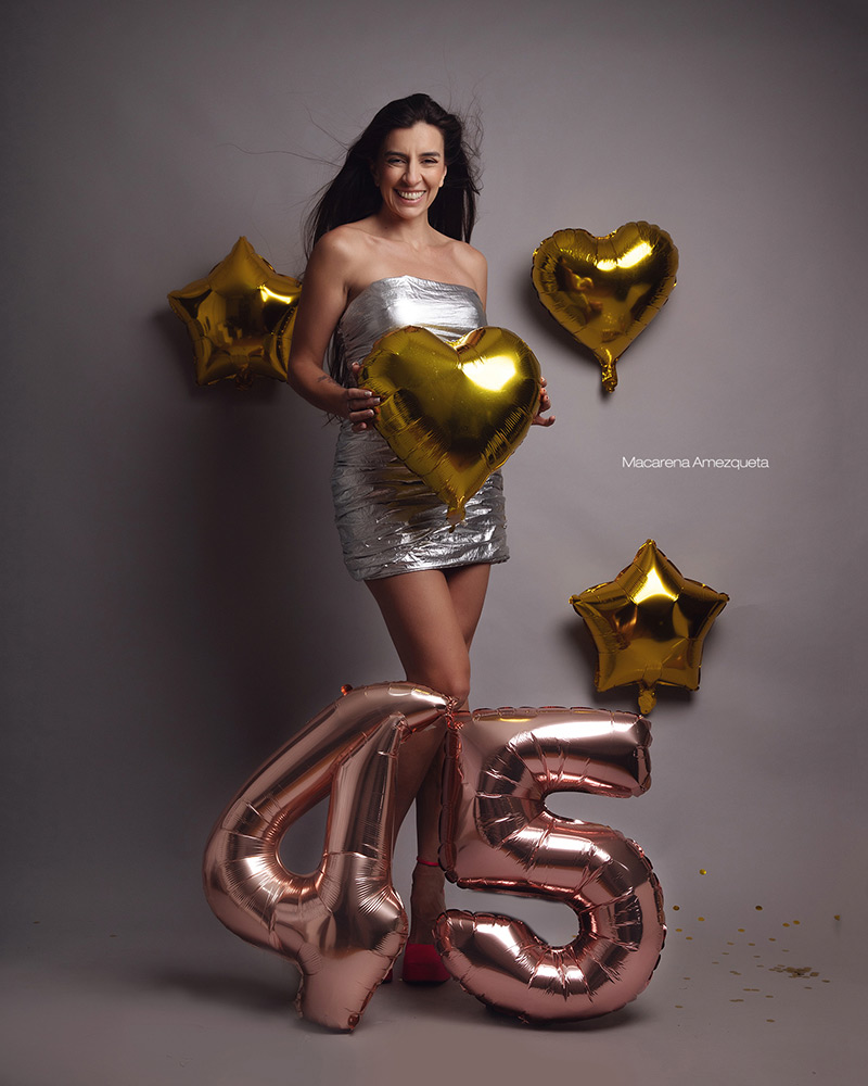 Globos para book de fotos de mujeres empoderadas y cumple