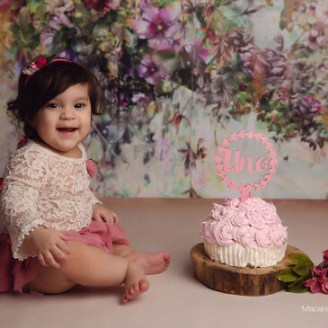 Smash cake sesion de fotos – Alma