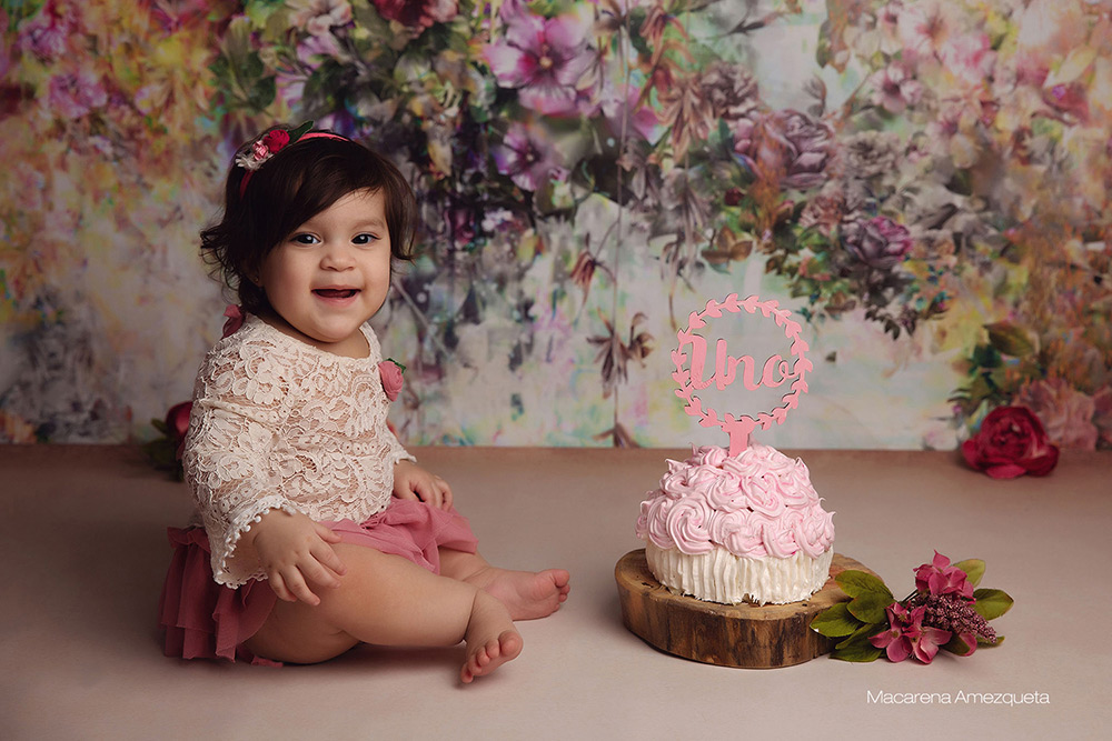 Smash cake sesion de fotos – Alma