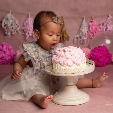 Sesion de fotos con Smash Cake – Emma