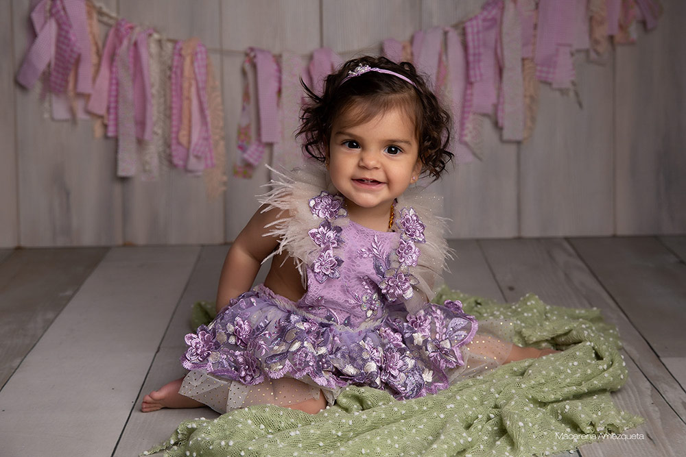 Book de fotos de primer cumple – Lucia